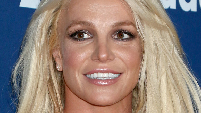 Britney Spears smiling