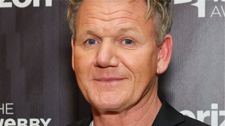 Close up of Gordon Ramsay