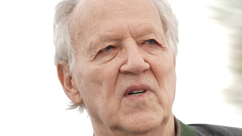 Werner Herzog at a film screening