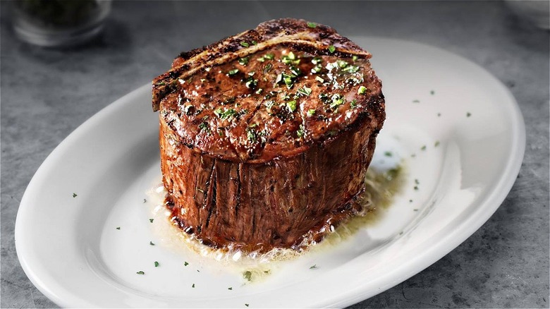 Bone-in filet mignon