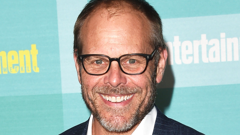 Close up of Alton Brown