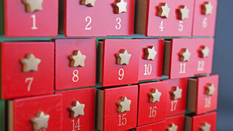 Starry advent calendar