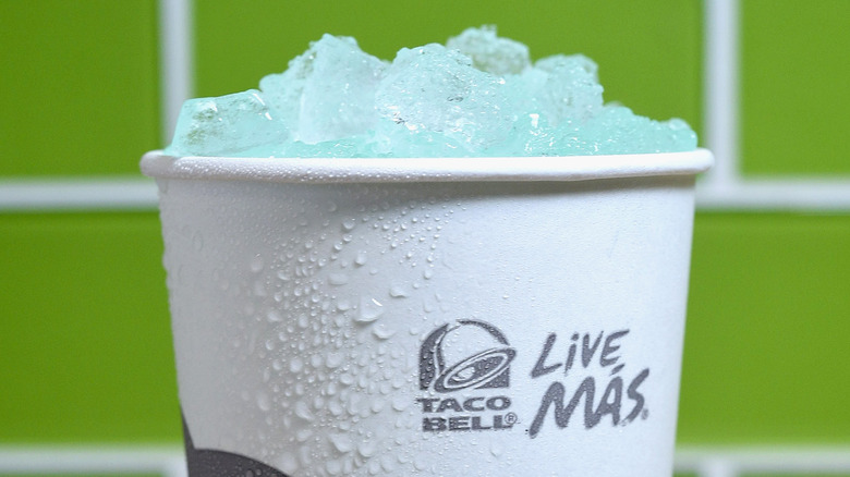 Taco Bell Baja Blast cup