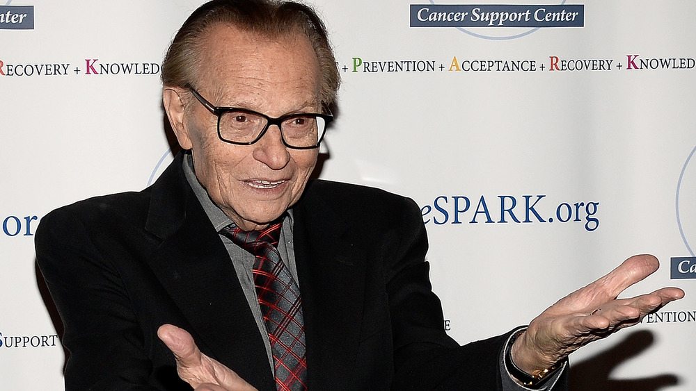 Larry King excited