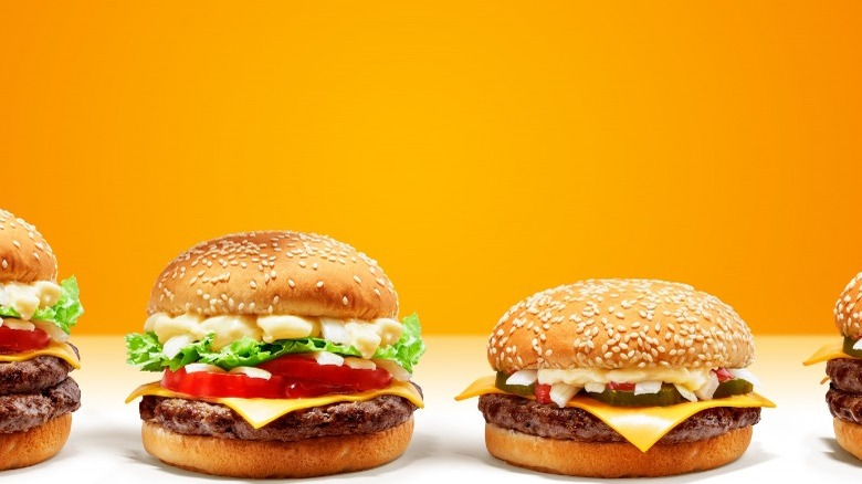 burger king burgers