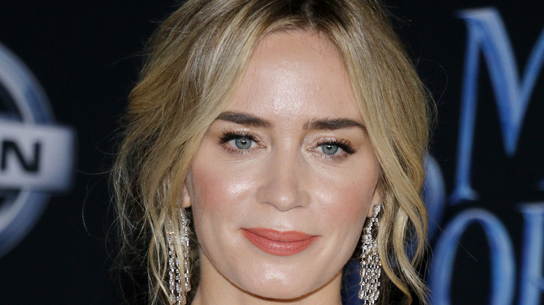 Closeup of Emily Blunt