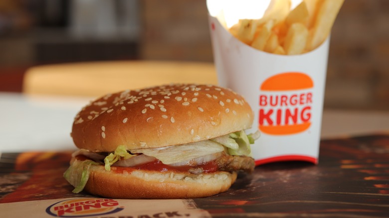 Burger King meal