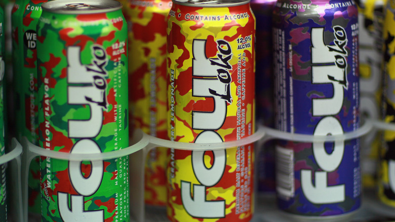 Four Loko the original caffeinated version 