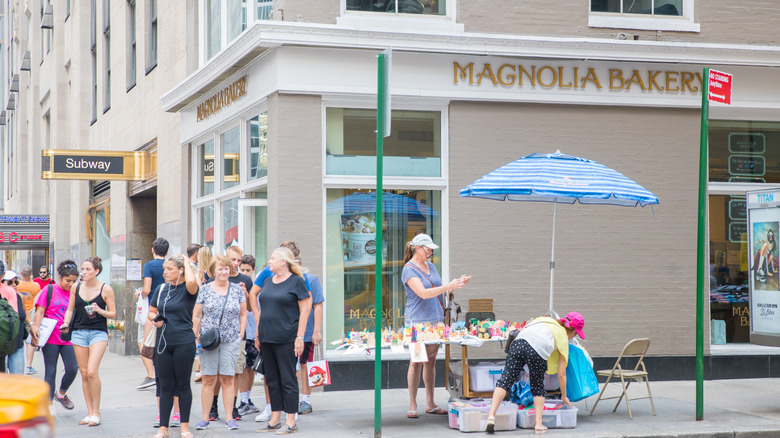Magnolia Bakery in NYC