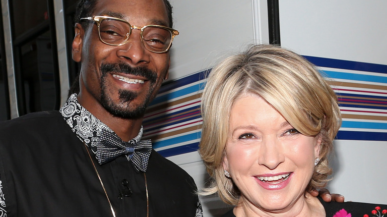 Martha and Snoop at event