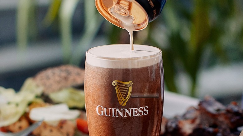 a pint of Guinness beer 