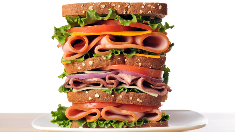 large multilayer sandwich