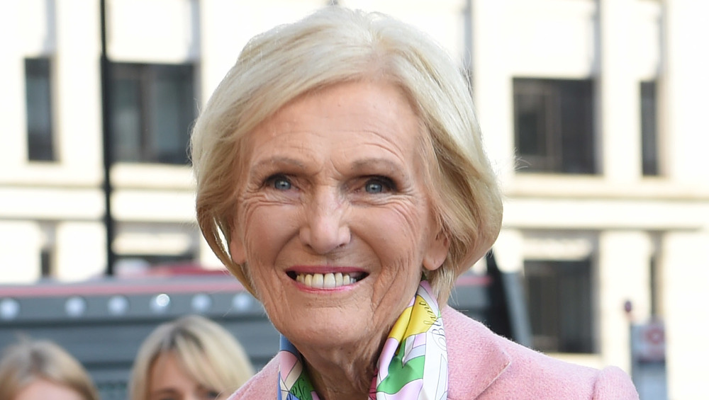 Mary Berry smiling