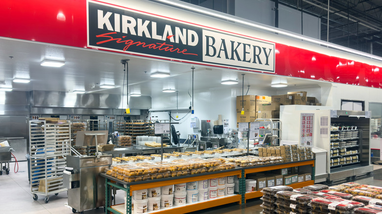 view of Costco's Kirkland Signature bakery