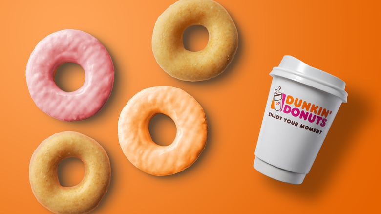 Dunkin' coffee and donuts