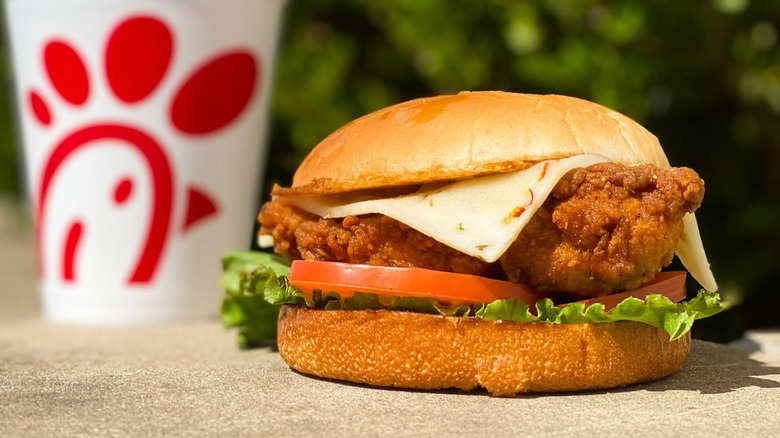 Chick-fil-A sandwich