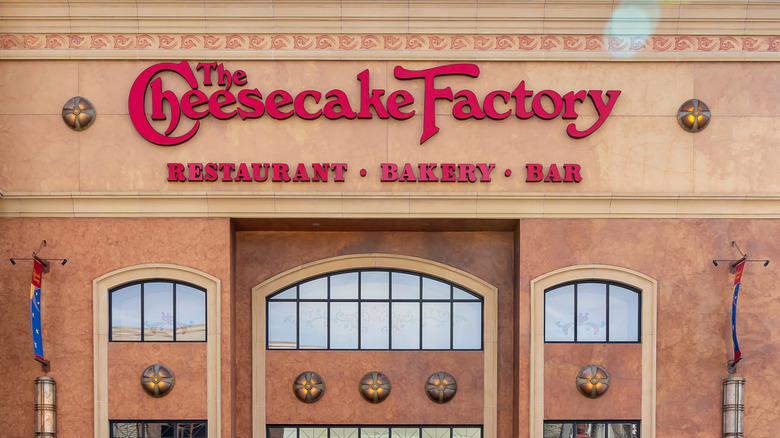 The Cheesecake Factory from outside