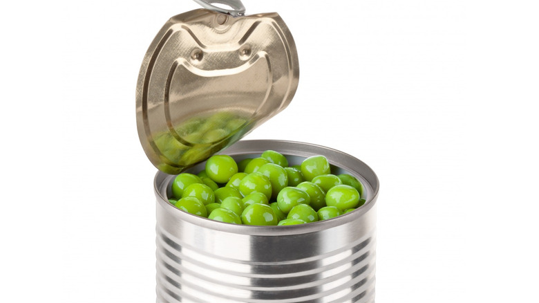 canned peas 