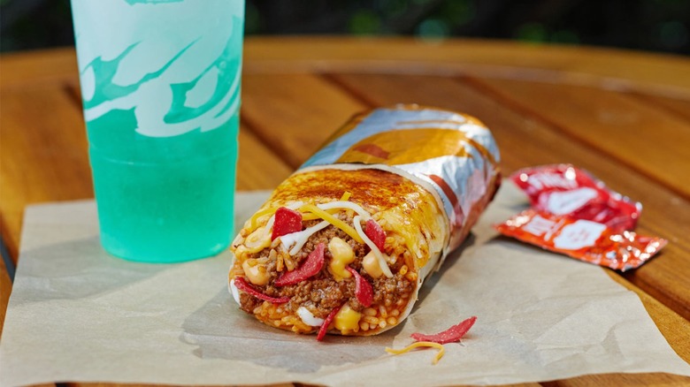 Taco Bell Grilled Cheese Burrito