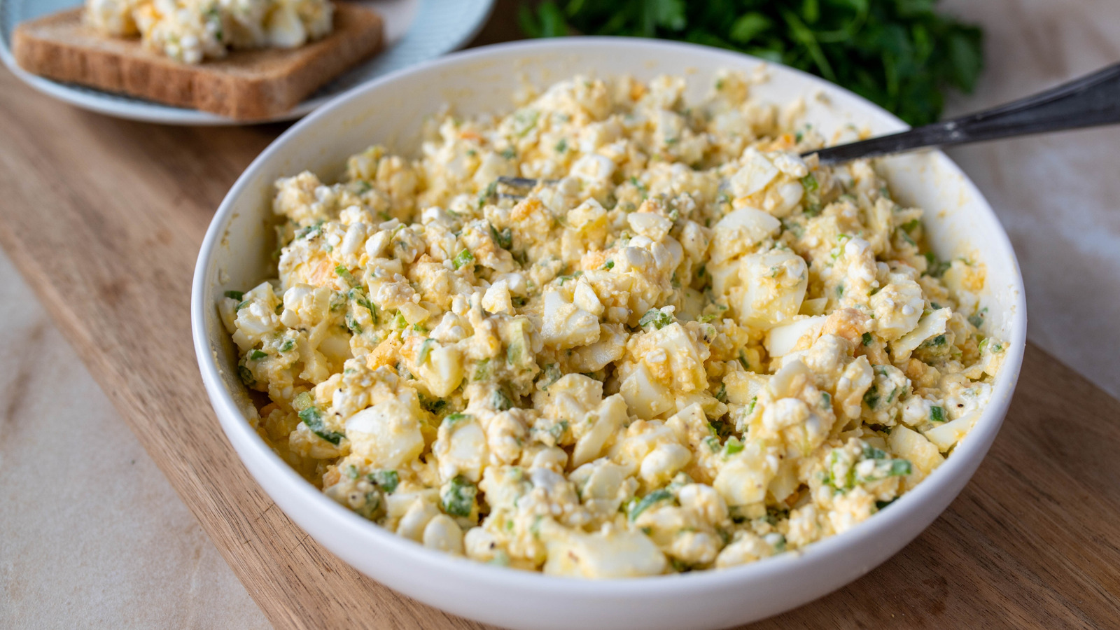 The Chef-Approved Ingredients You Should Be Adding To Your Egg Salad