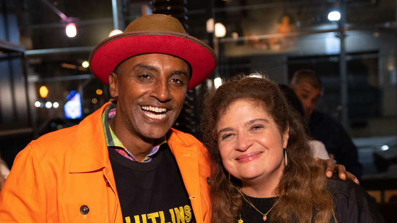 Chefs Marcus Samuelsson and Alex Guarnaschelli.