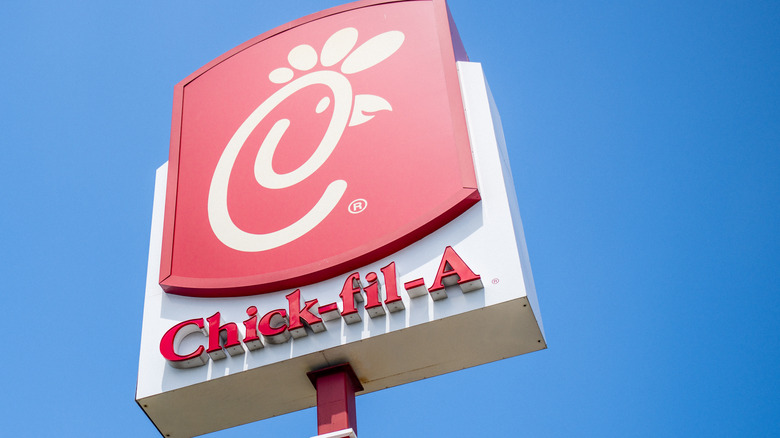 Chick-fil-A sign