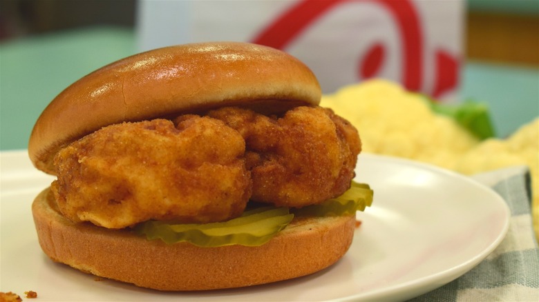 Chick-fil-A cauliflower sandwich