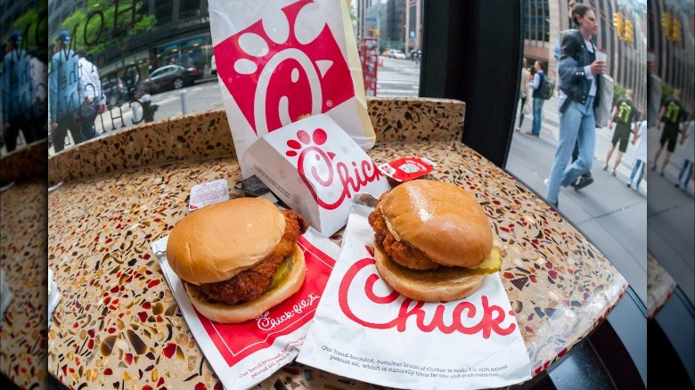 Food from Chick-fil-A