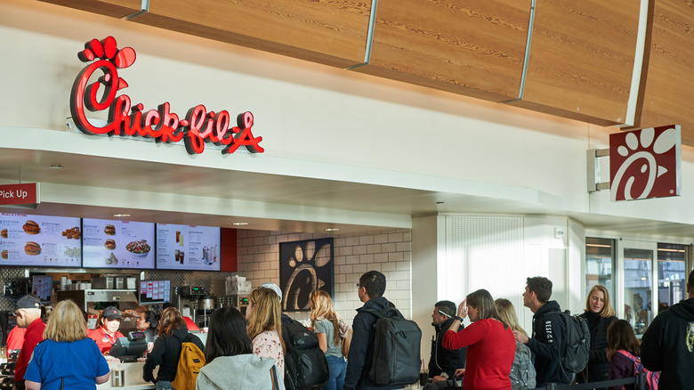 Chick-fil-A customers