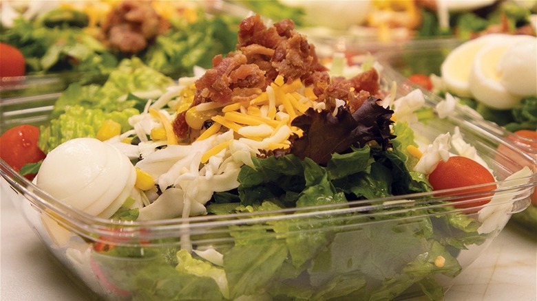 Closeup of Chick-fil-A cobb salad