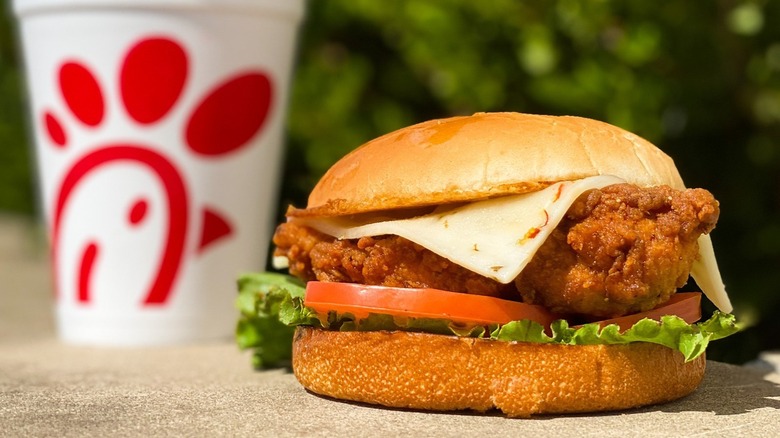 Chick-fil-A sandwich