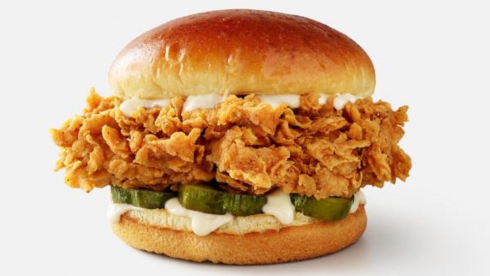 KFC chicken sandwich