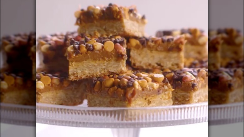 Chocolate Butterscotch Caramel bars