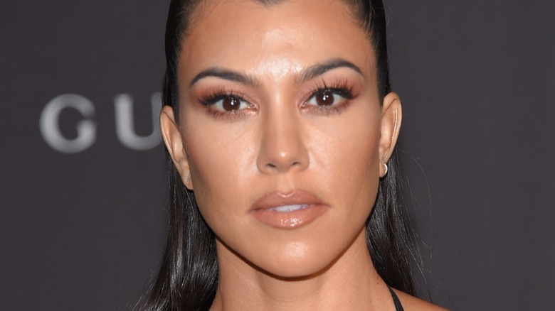 Kourtney Kardashian closeup