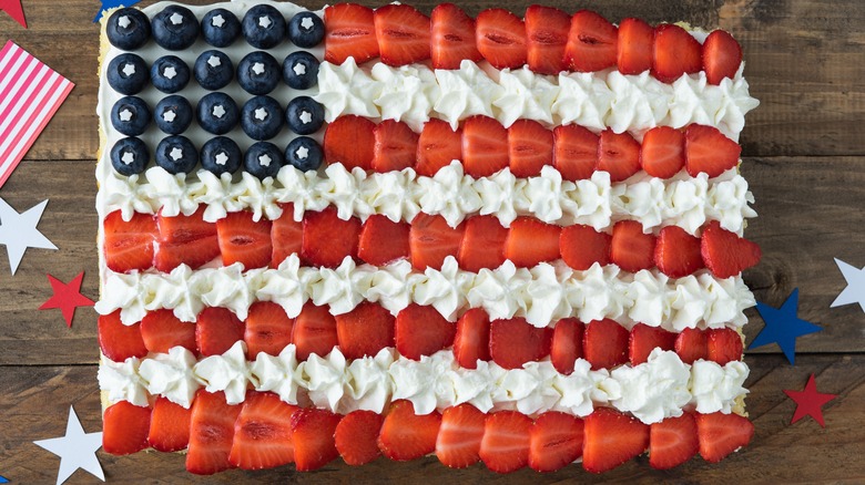 American Flag cake