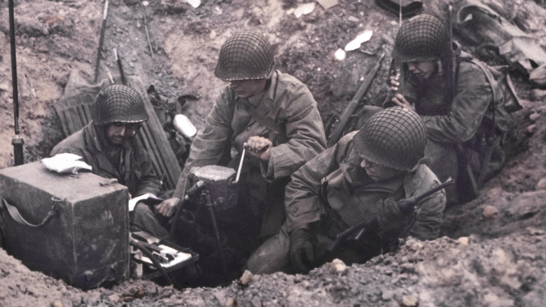 Troops in the battlefield