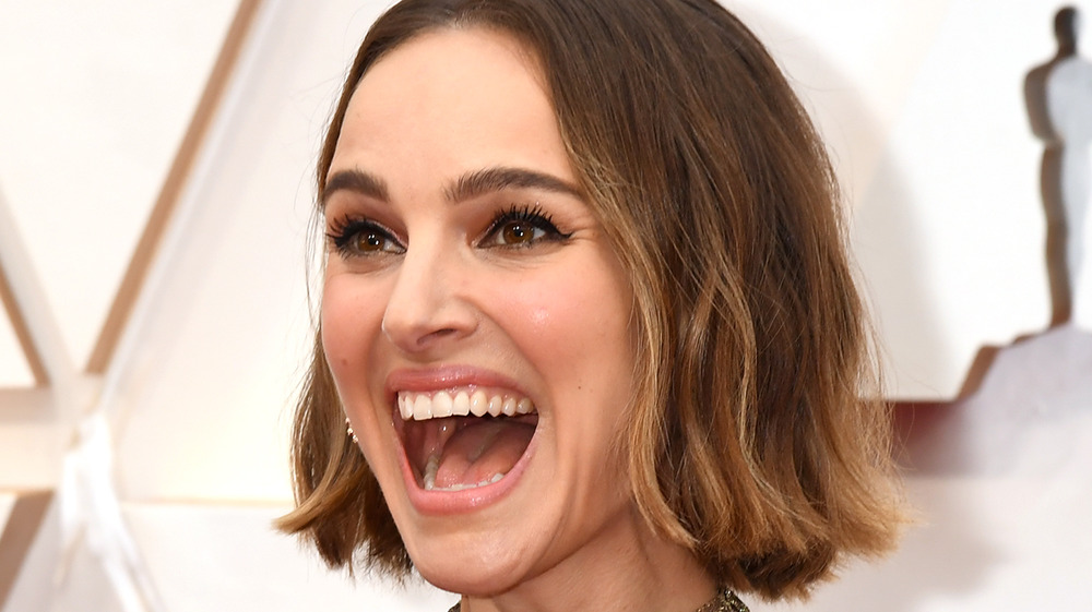 Natalie Portman excited at awards show