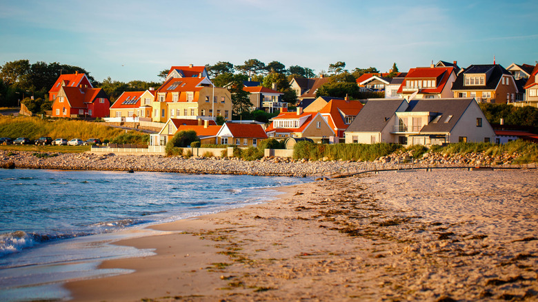 Skagen fishing port in denmark