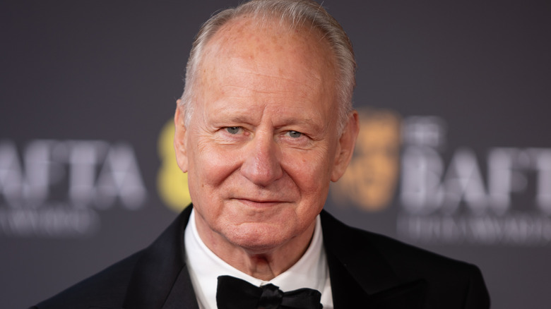 Stellan Skarsgård in a tuxedo.