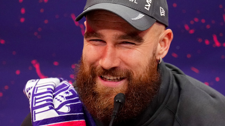 Travis kelce smiling in headshot