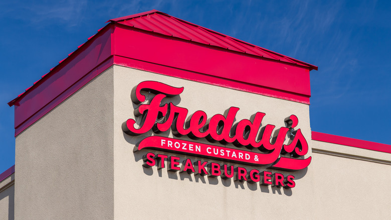 Red Freddy's sign