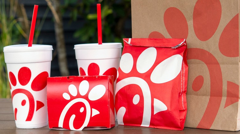 Chick-fil-A food and drink packaging
