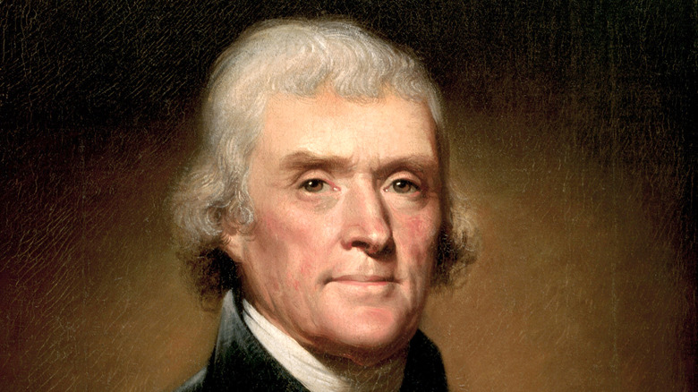 portrait of Thomas Jefferson