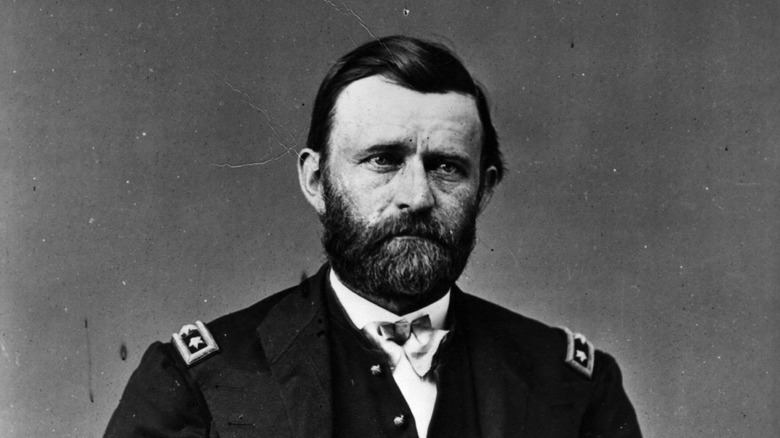 black and white photo of Ulysses S. Grant