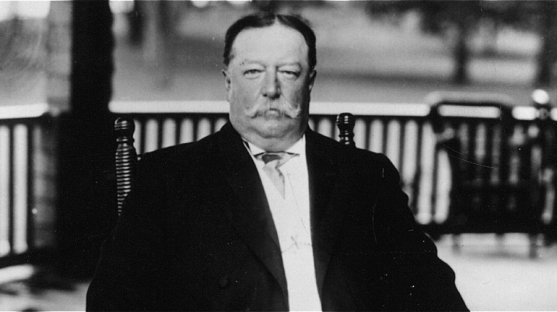 picture of Howard Taft in a chair