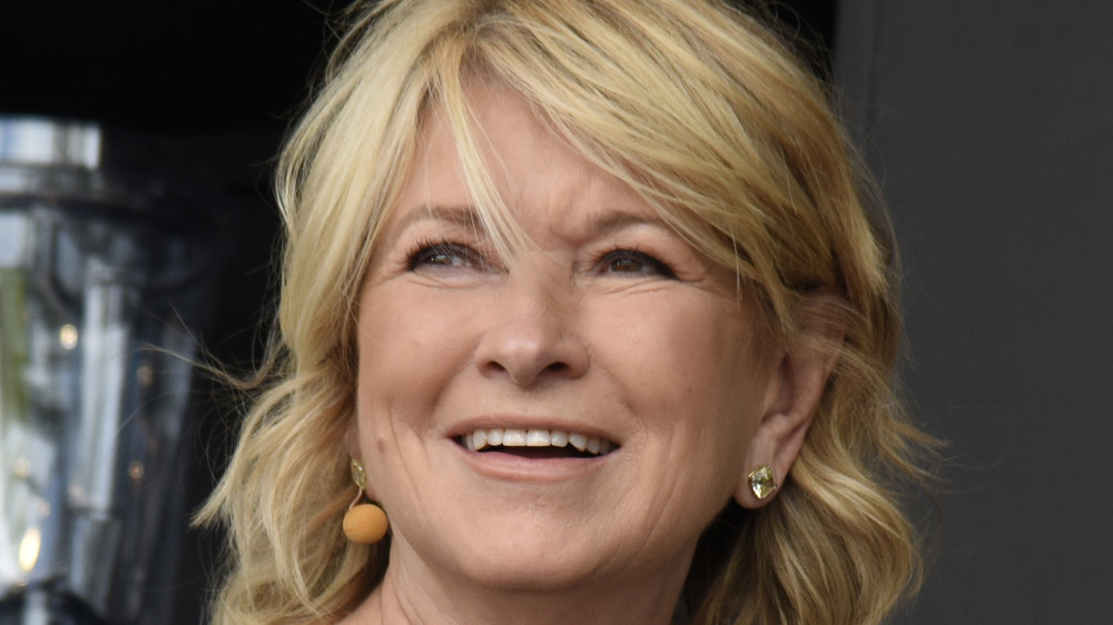 Martha Stewart smiling