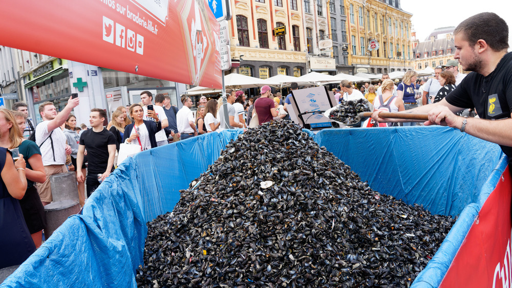 French Mussel Market