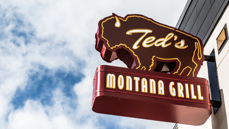 Ted's Montana Grill restaurant sign
