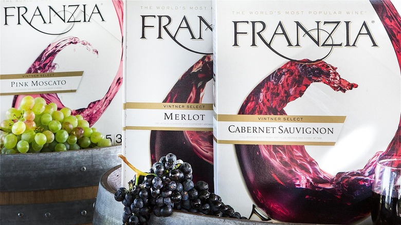 Franzia boxed wines 
