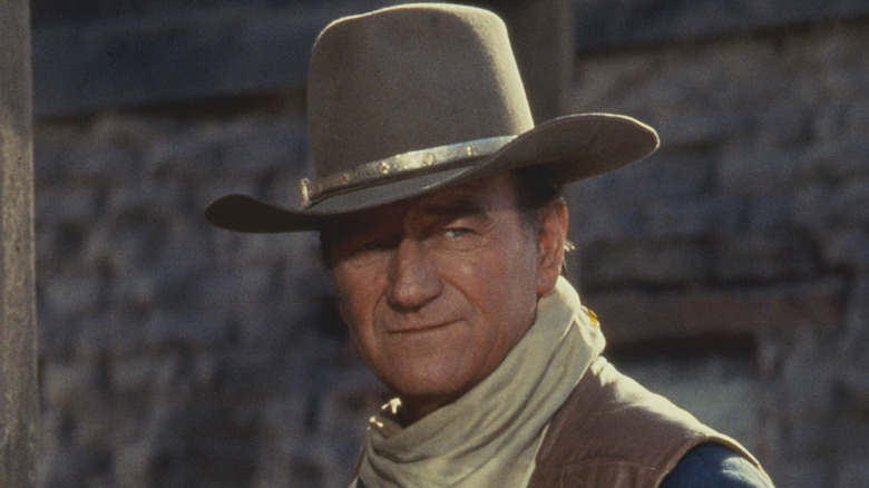 John Wayne in a cowboy hat